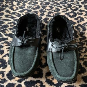 Men’s black ugg slippers